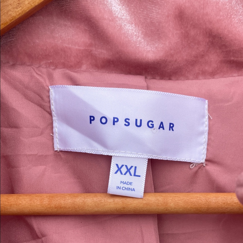 POPSUGAR Women's Puffer Jacket, size XXL, Blush Pink - Picture 5 of 12